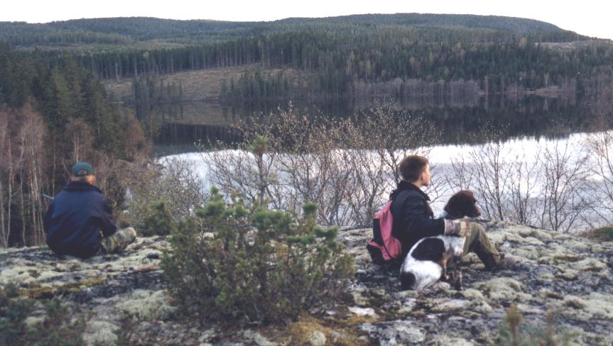 Bverjakt med elever och Nilsson